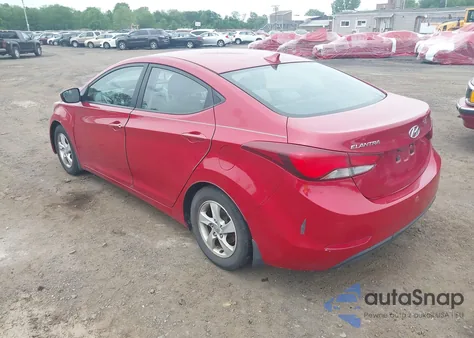 2015 Hyundai Elantra Se z USA, uszkodzony, nr VIN KMHDH4AE1FU415885